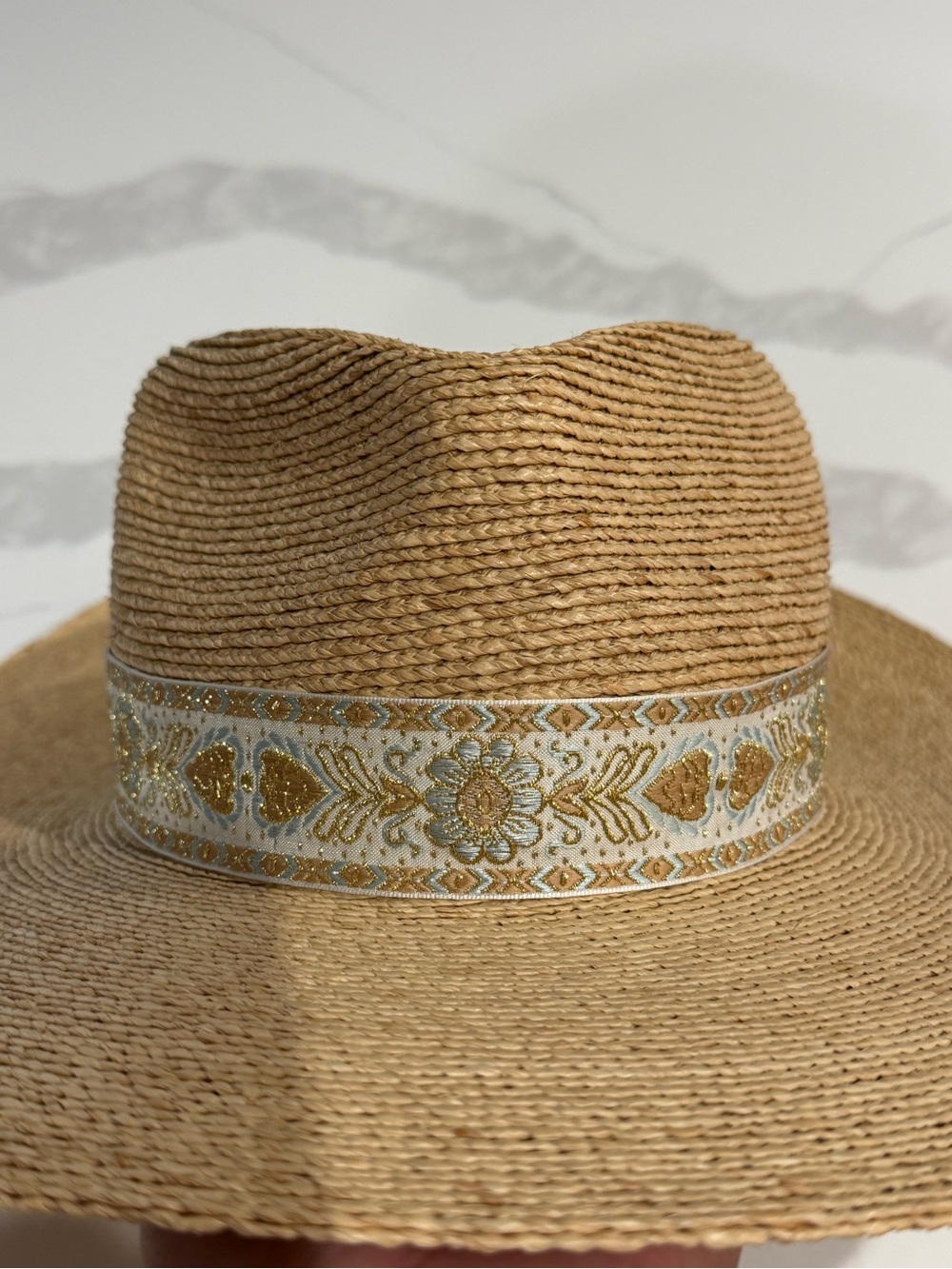 Lack of Color Indio Jacquard-Band Straw Hat - Picture 5 of 8